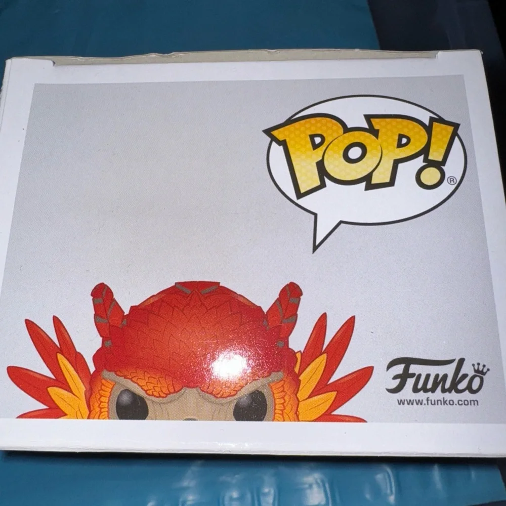 Funko Pop! Harry Potter Fawkes Figure - Red and Yellow